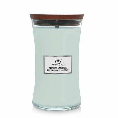 Woodwick Segewood & Seagrass Large 