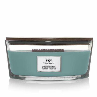 Woodwick Evergreen Cashmere ellipse