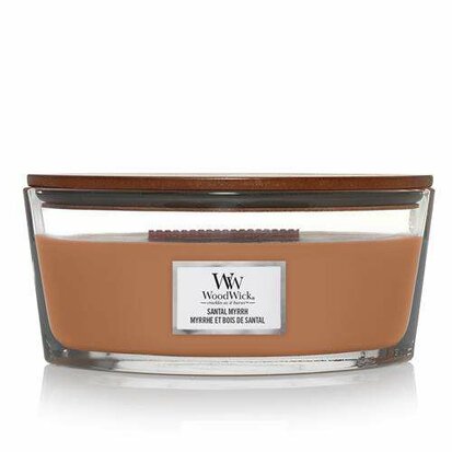 Woodwick Santal Myrrh ellipse