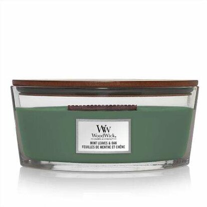 Woodwick Mint Leaves & Oak Ellipse