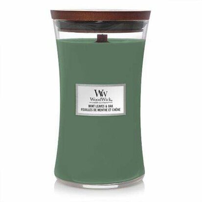  Woodwick Mint Leaves & Oak Large