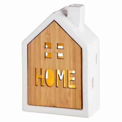 Decoratief Huis met LED "HOME" 