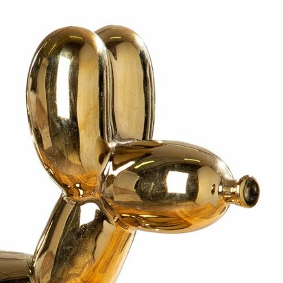 Figuur dog "BALLOON DOG" goud 58158