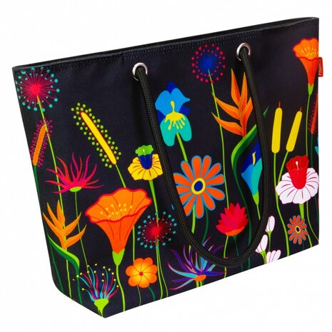 My daily bag Boodschappentas Jardin Fleuri