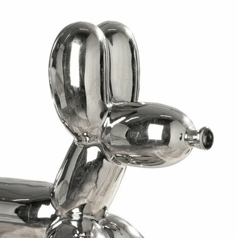 Figuur dog "BALLOON DOG" zilver 58159